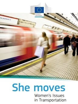 She moves. Women's issues in transportation.
