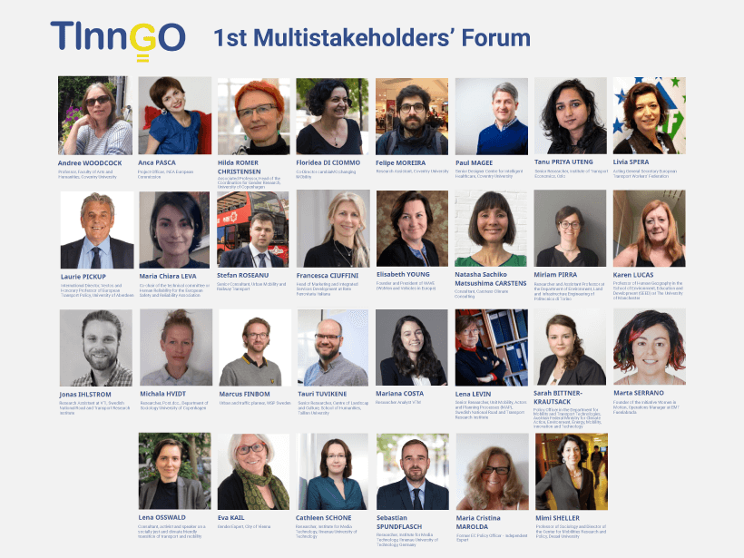 Speakers at the first TInnGO multistakeholder forum
